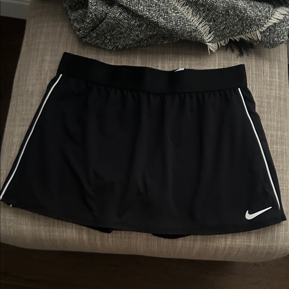 Nike Black Skirt with White Trim